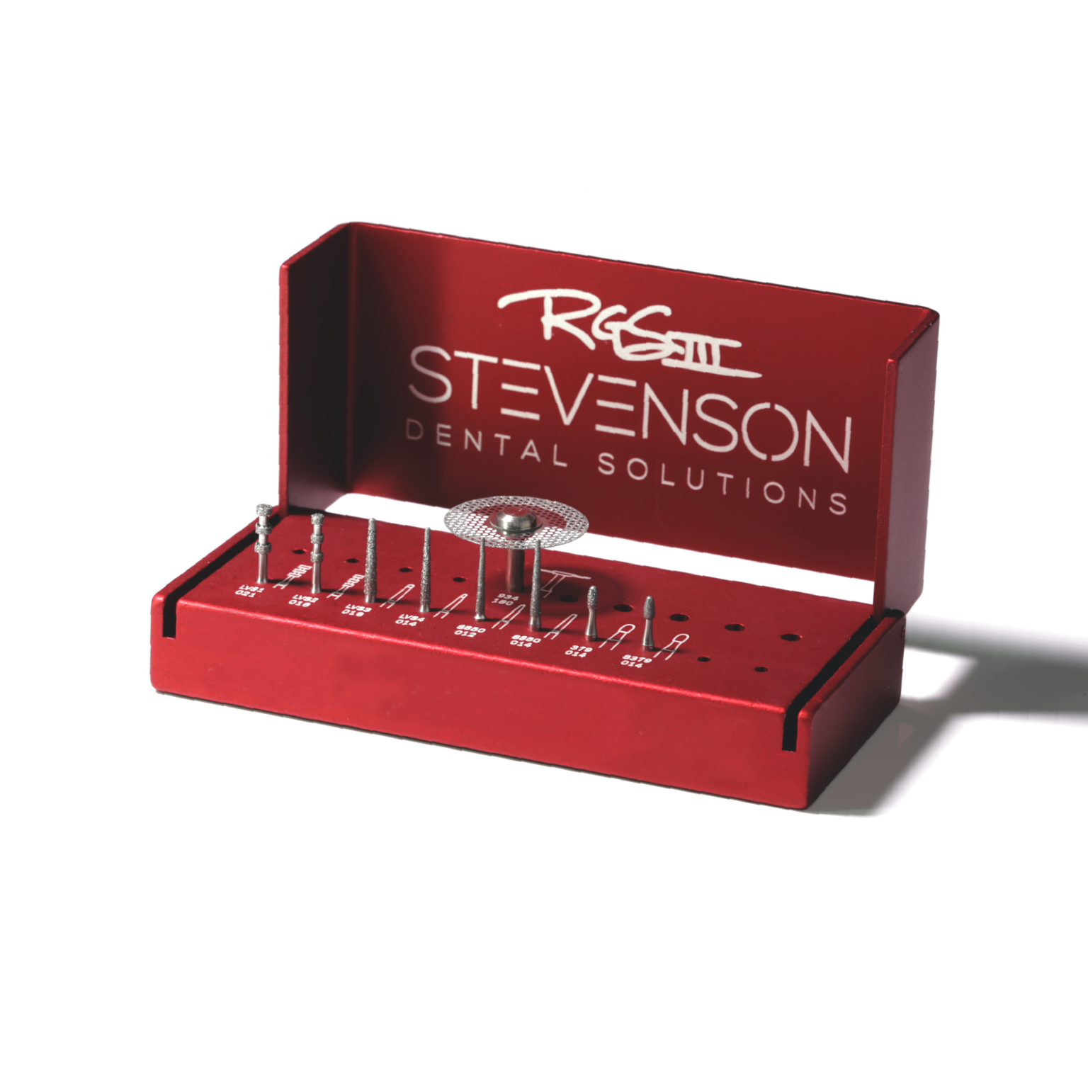 Stevenson Veneer Preparation Block + Burs Stevenson Dental Solutions